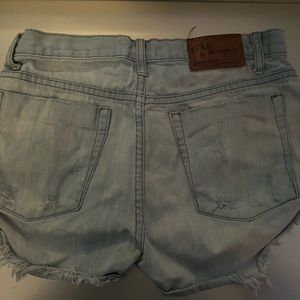 One Teaspoon jean shorts, size 25